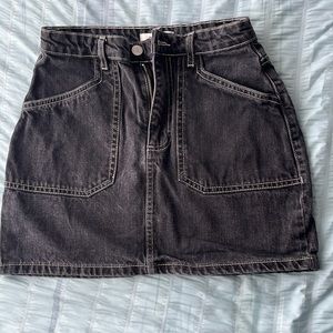 Dark Denim Skirt